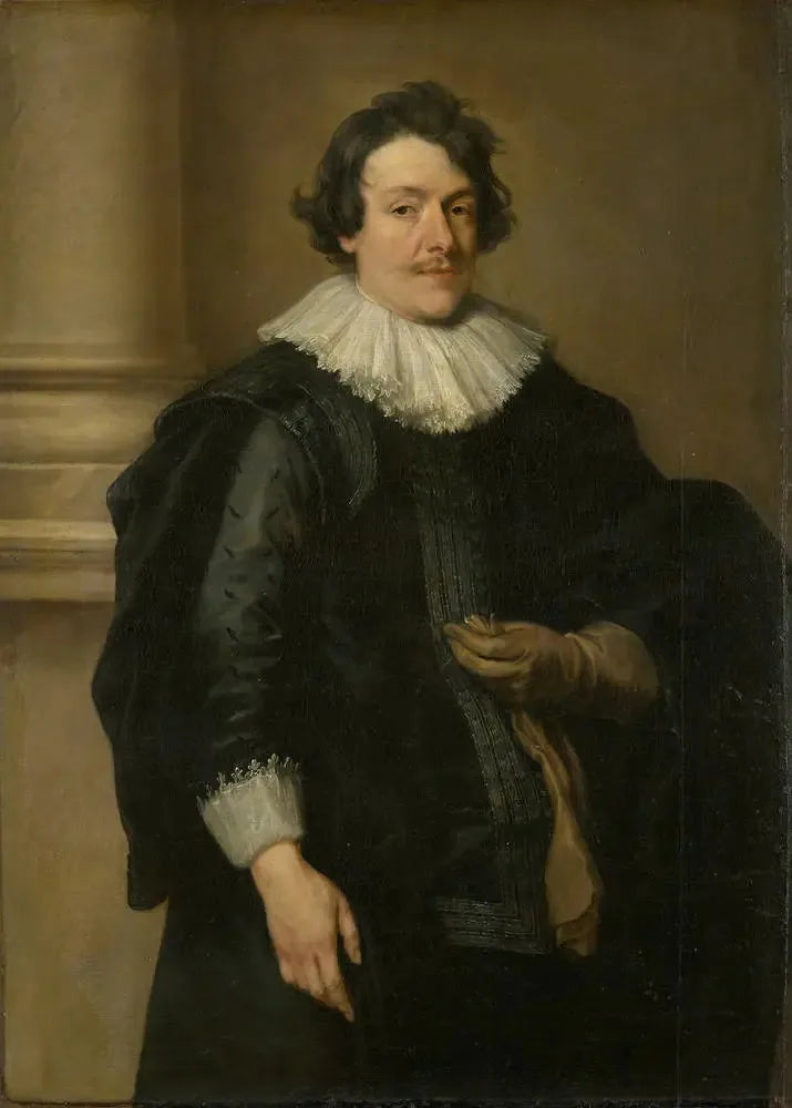 Portret van een man in het zwart voor een zuil - Antoine van Dyck

Source:
Portrait d'un homme en noir devant une colonne - Antoine van Dyck