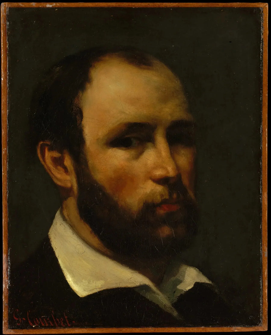 Portret van een man - Gustave Courbet