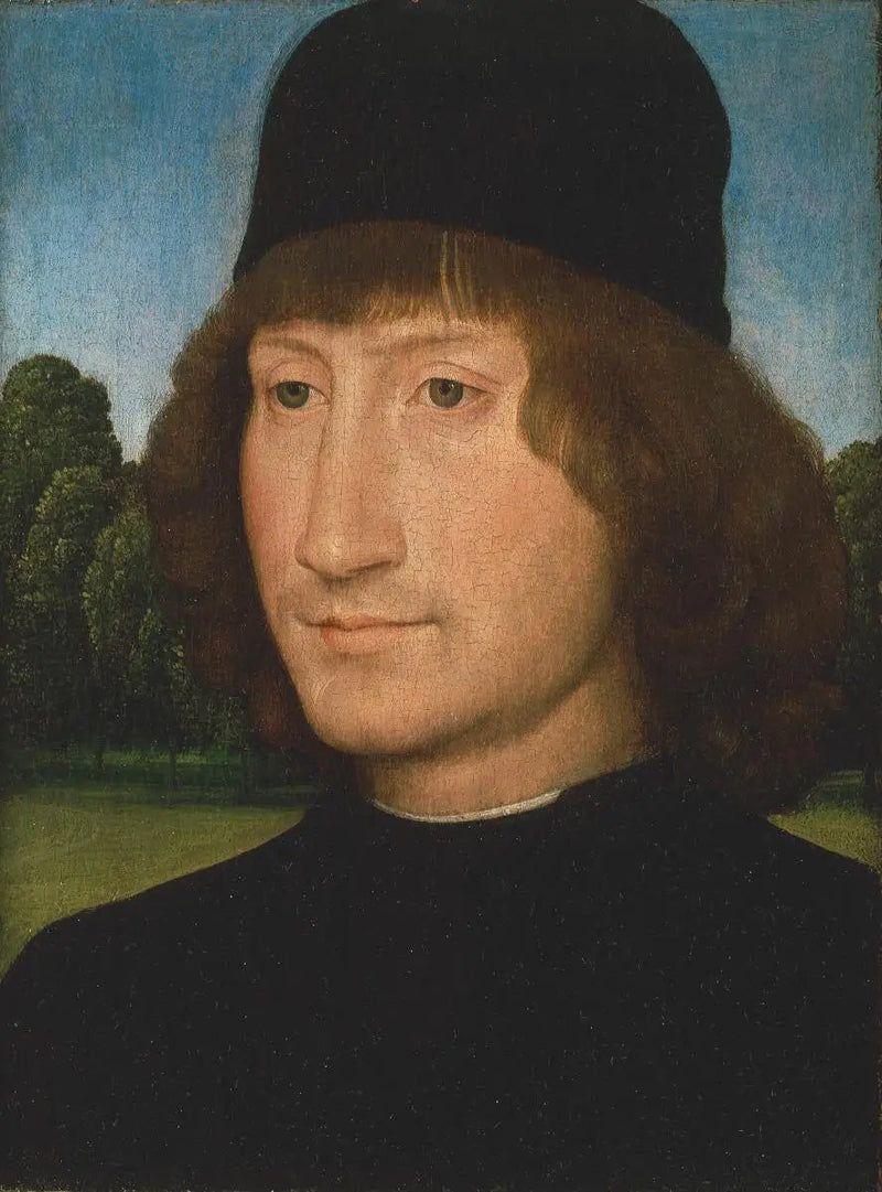 Portret van een man - Hans Memling