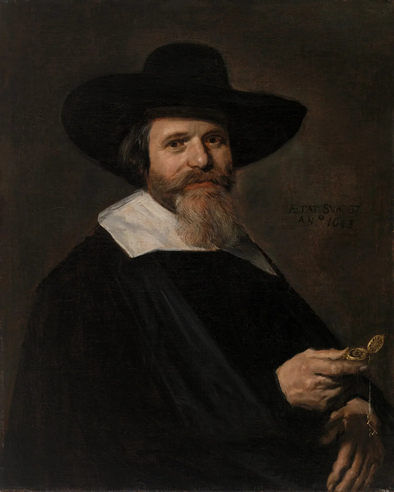 portret van een onbekende man met een horloge - Frans Hals

Source:
portrait d'un homme inconnu avec une montre - Frans Hals
