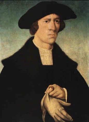 Portret van een onbekende man - Joos van Cleve