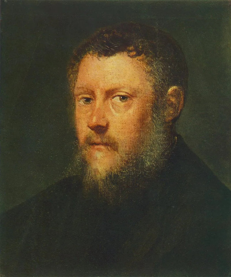 Portret van een man - Jacopo Tintoretto