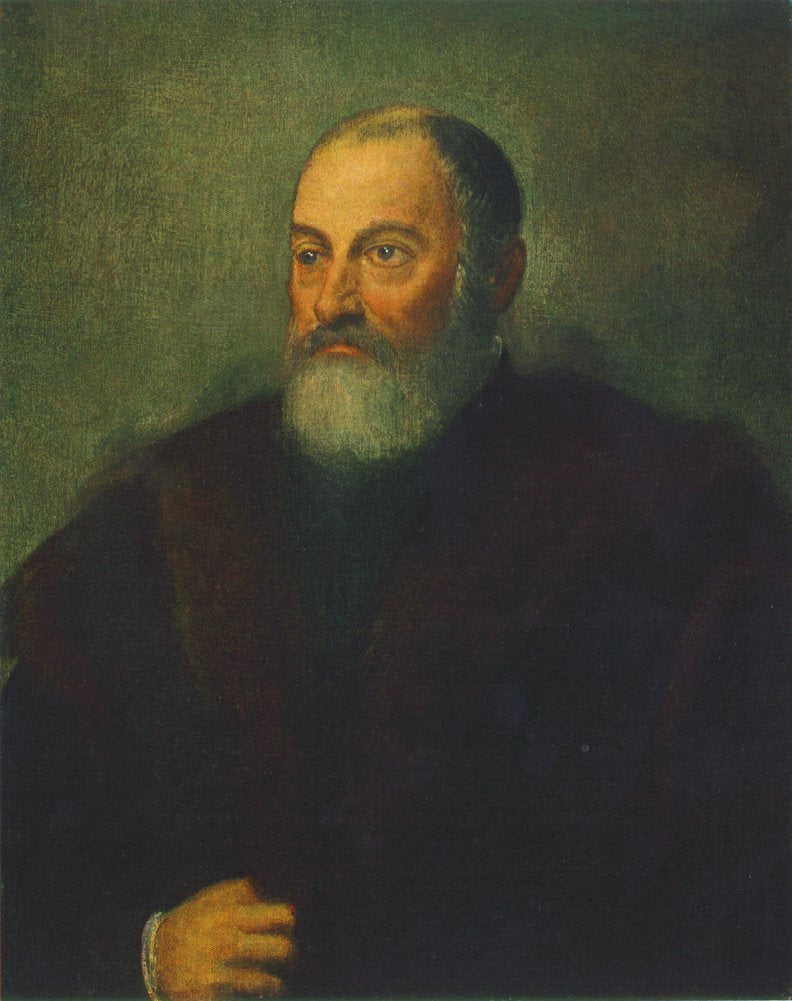 Portret van een man - Jacopo Tintoretto
