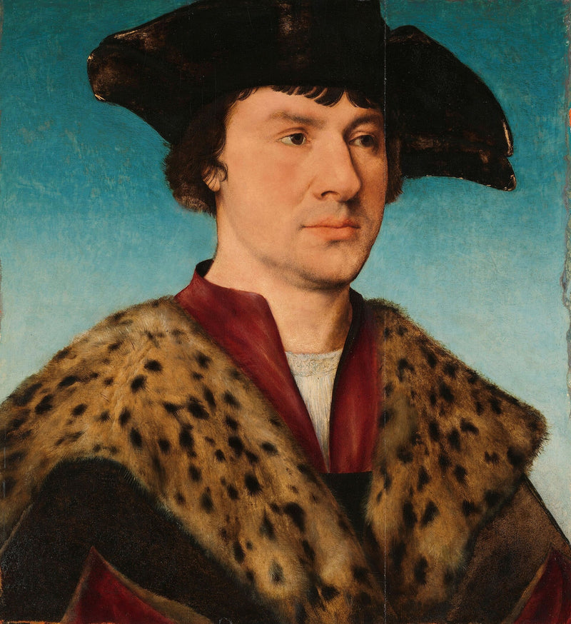 portret van een man - Joos van Cleve