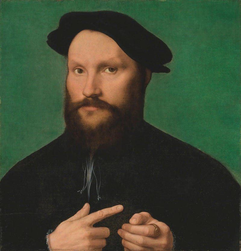 Portret van een man - Joos van Cleve