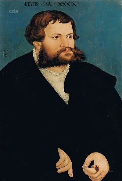 Portret van een man - Lucas Cranach de Oudere