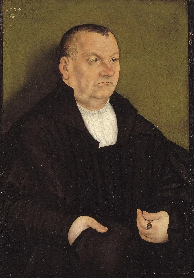 Portret van een man - Lucas Cranach de Oudere