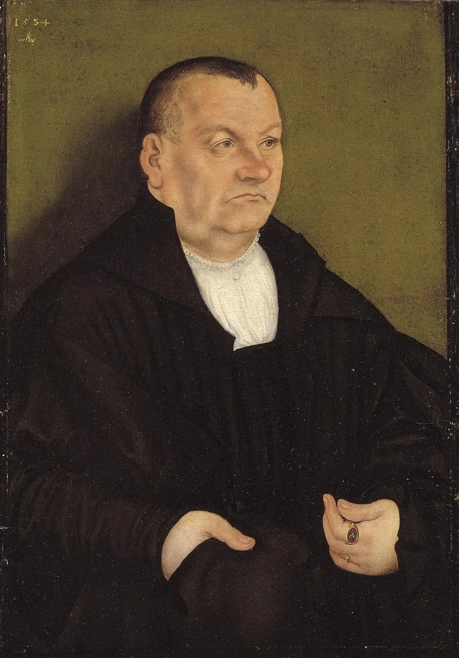 Portret van een man - Lucas Cranach de Oudere