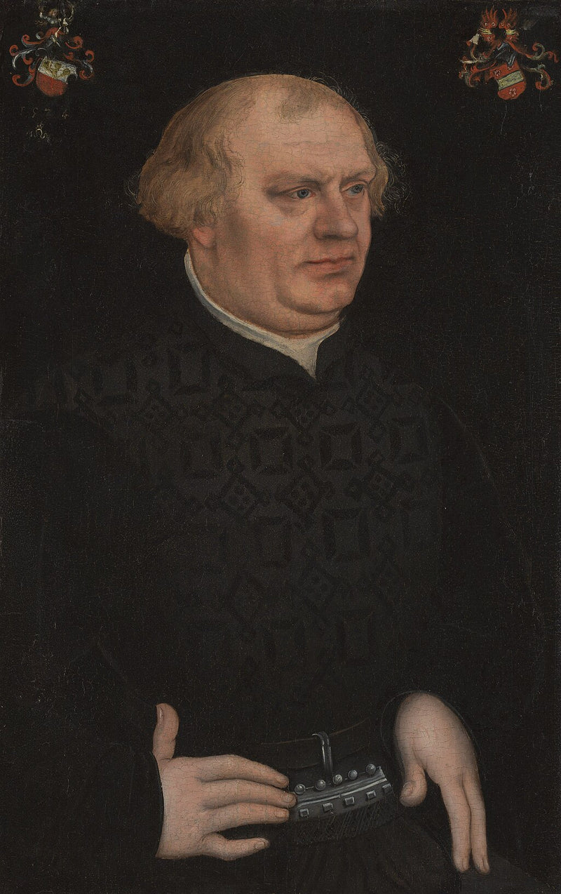 Portret van een man, waarschijnlijk Johan Feige - Lucas Cranach de Oude