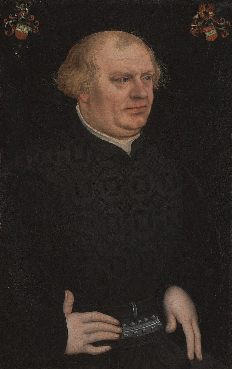 Portret van een man, waarschijnlijk Johan Feige - Lucas Cranach de Oude