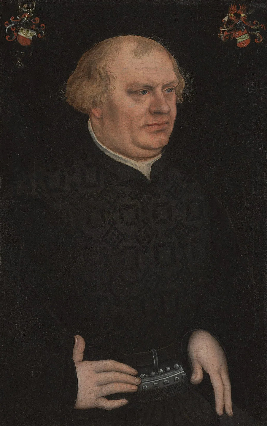 Portret van een man, waarschijnlijk Johan Feige - Lucas Cranach de Oude