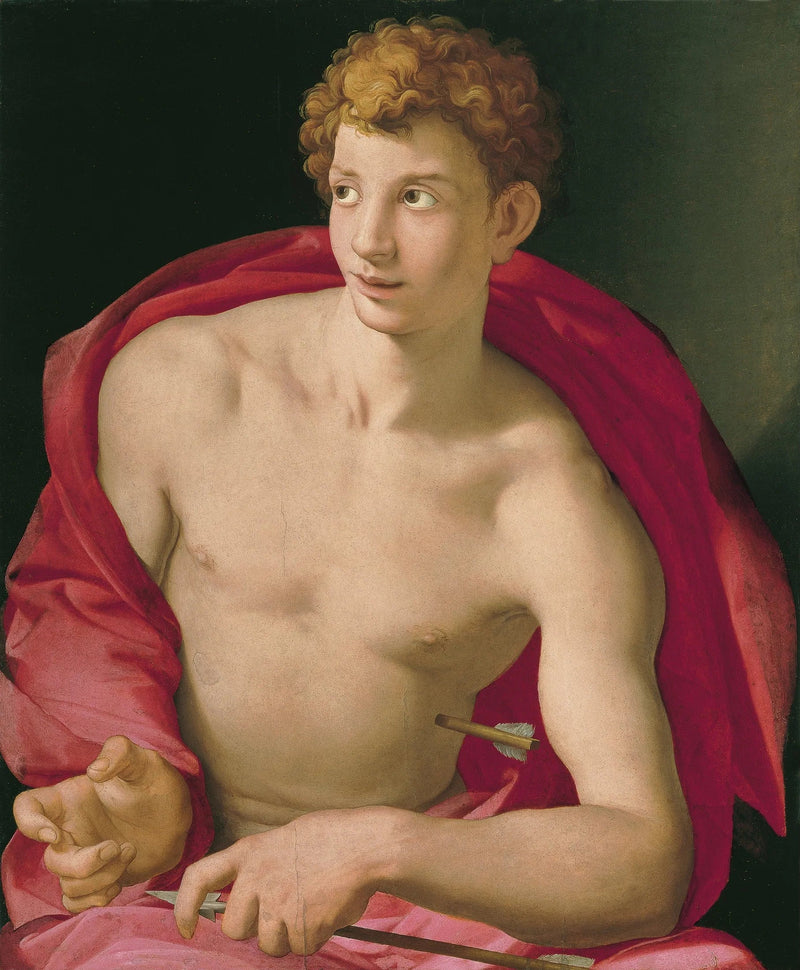 Portret van een jonge man in San Sebastián - Bronzino