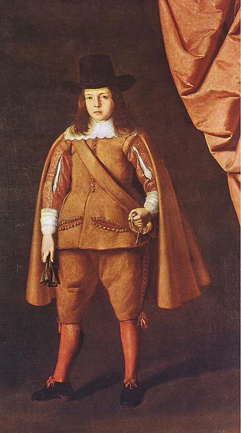 Portret van een jonge aristocraat (Juan Francisco de la Cerda Enríquez de Ribera, Marqués de Cogolludo) - Francisco de Zurbarán