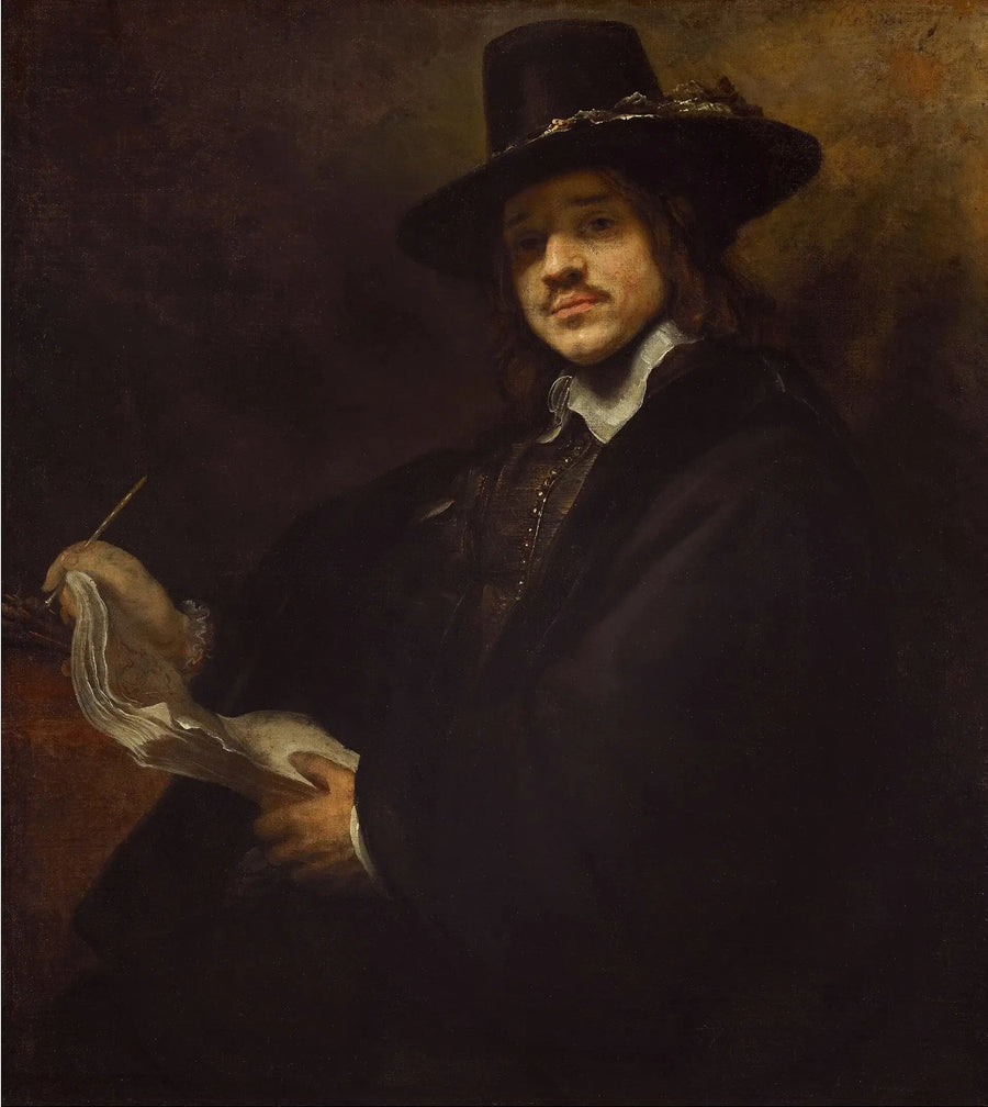Portret van een jonge kunstenaar - Rembrandt