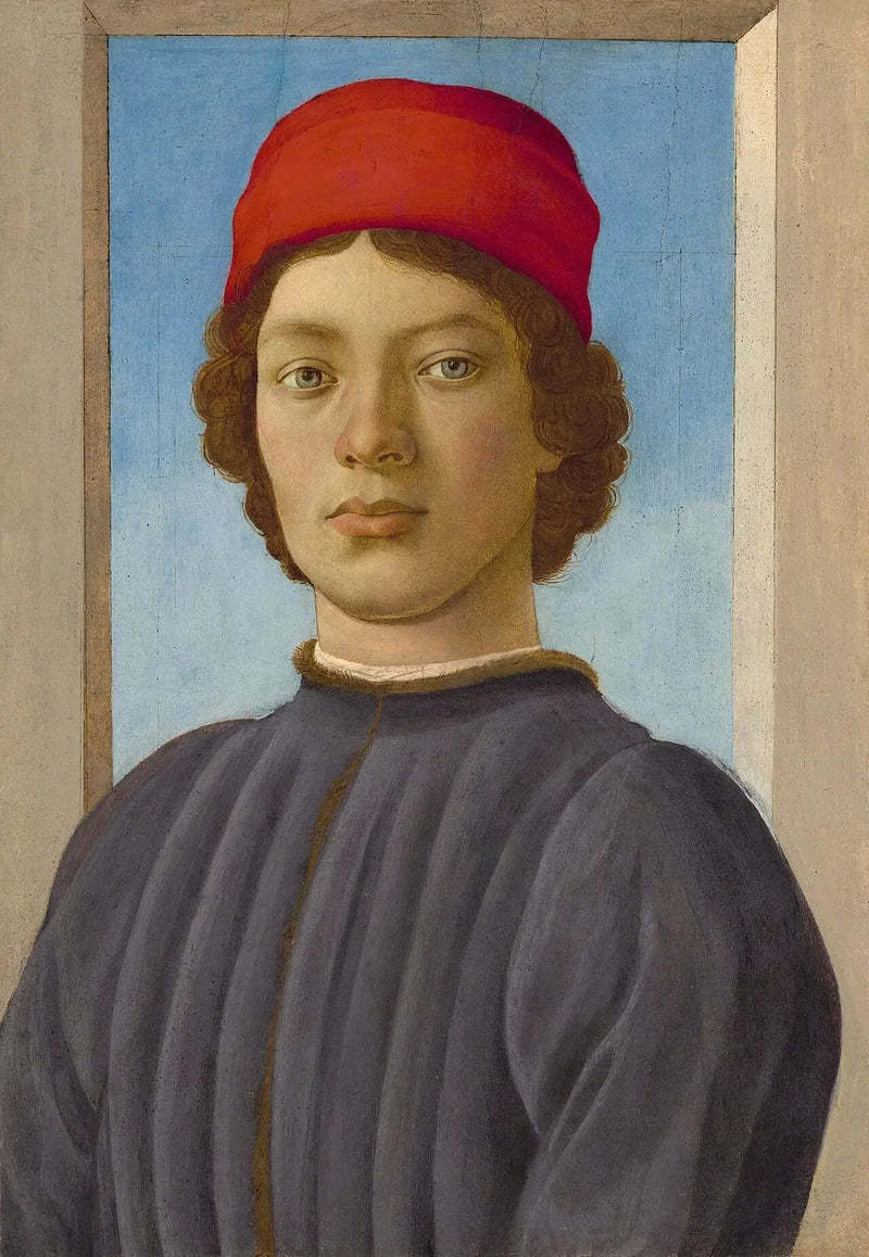 Portret van een Jongeman - Filippino Lippi