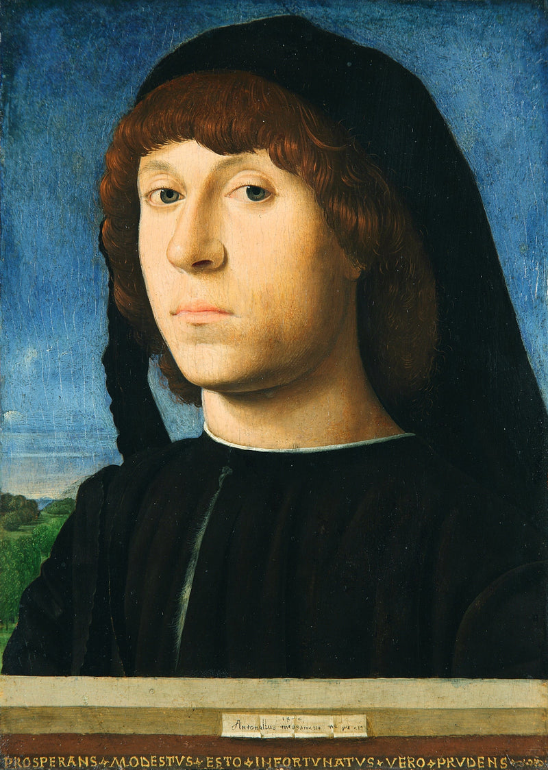 Portret van een jonge man - Antonello van Messina