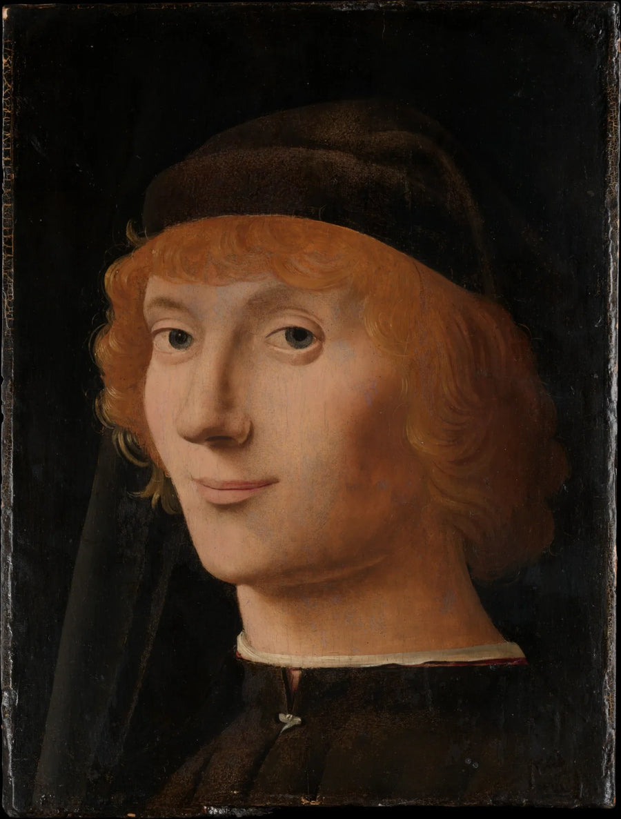 Portret van een jonge man - Antonello de Messina