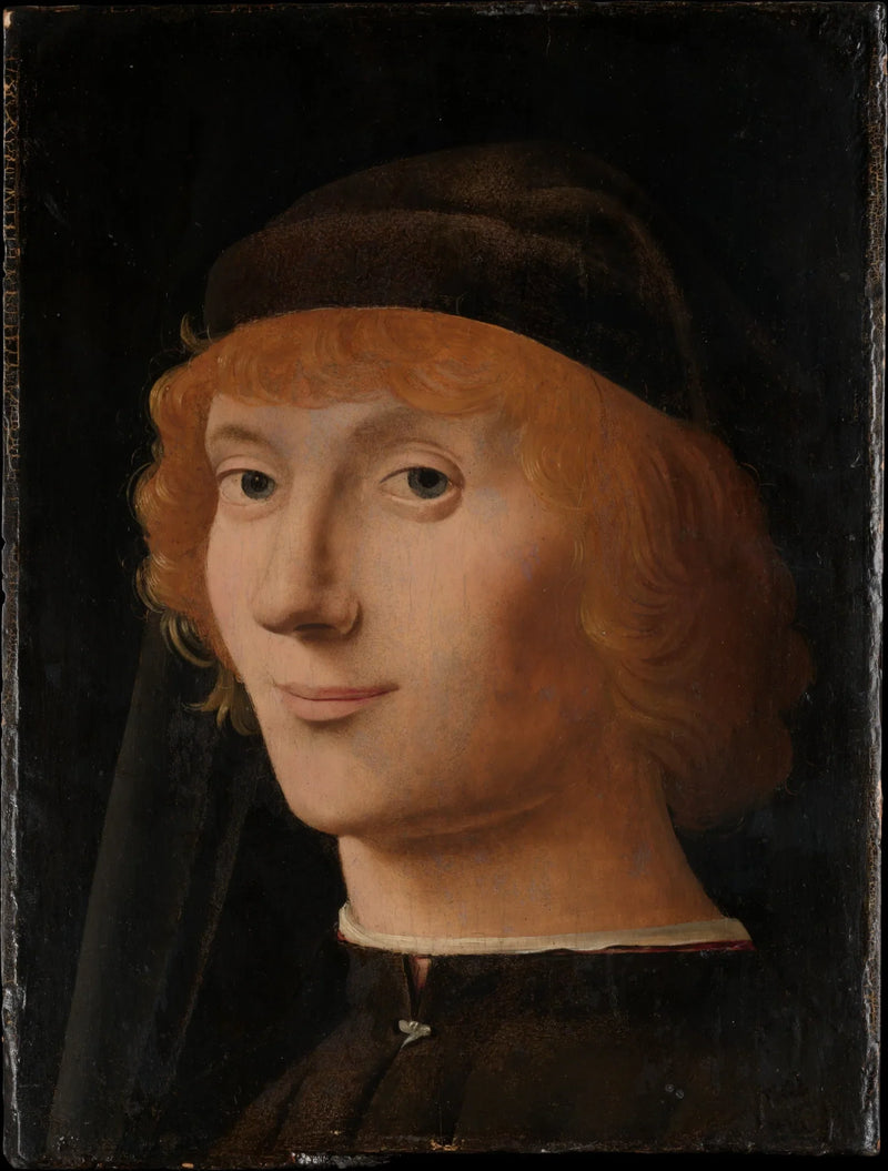 Portret van een jonge man - Antonello de Messina