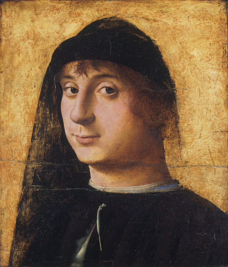 Portret van een jonge man - Antonello de Messina