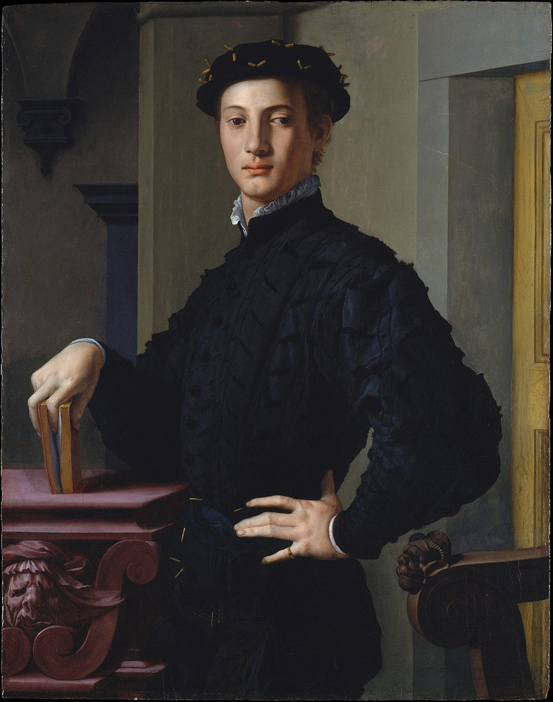 Portret van een jonge man - Bronzino