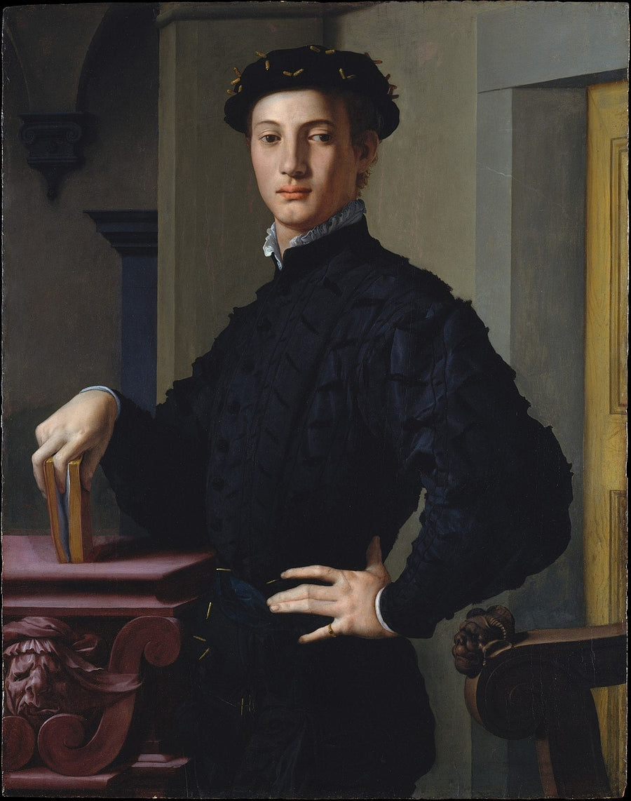 Portret van een jonge man - Bronzino