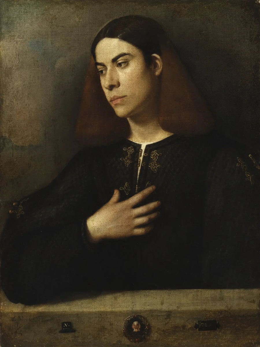 Portret van een jonge man - Giorgione