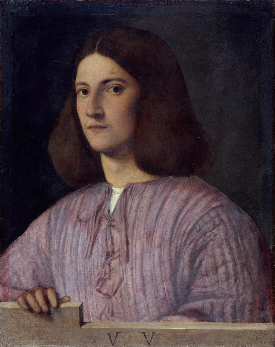 Portret van een jonge man - Giorgione
