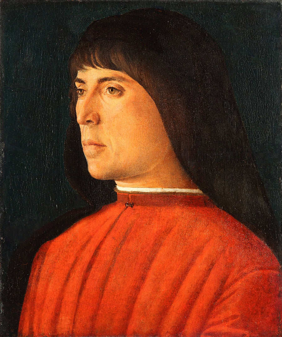 Portret van een jonge man - Giovanni Bellini