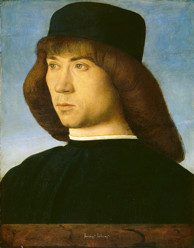 Portret van een jonge man - Giovanni Bellini
