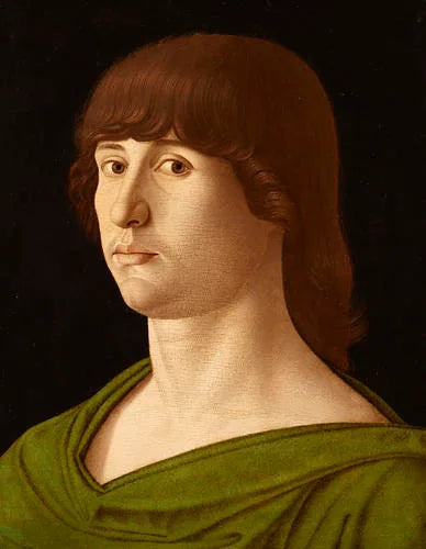 Portret van een jonge man - Giovanni Bellini
