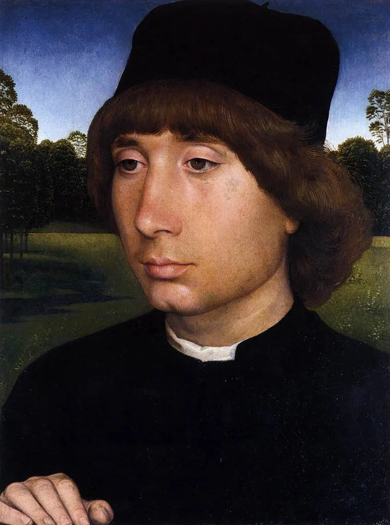 Portret van een jonge man - Hans Memling