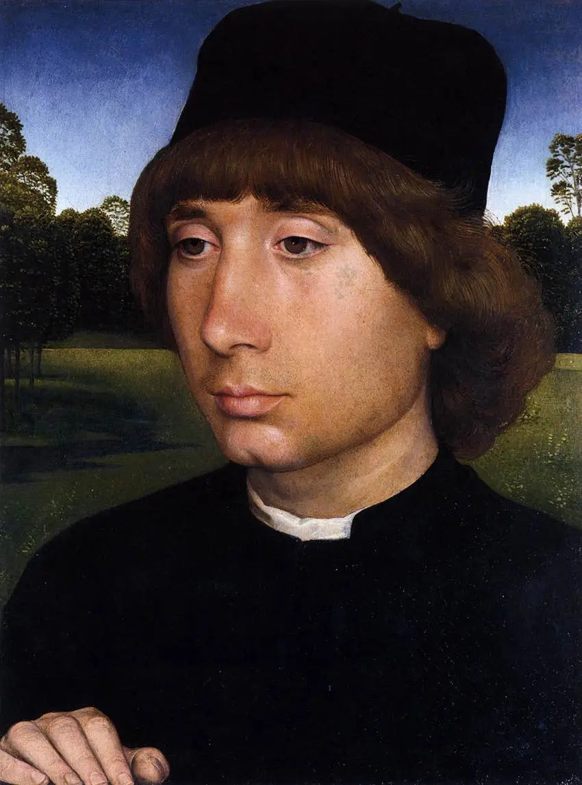 Portret van een jonge man - Hans Memling