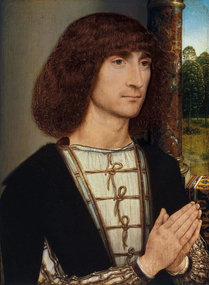 Portret van een jonge man - Hans Memling