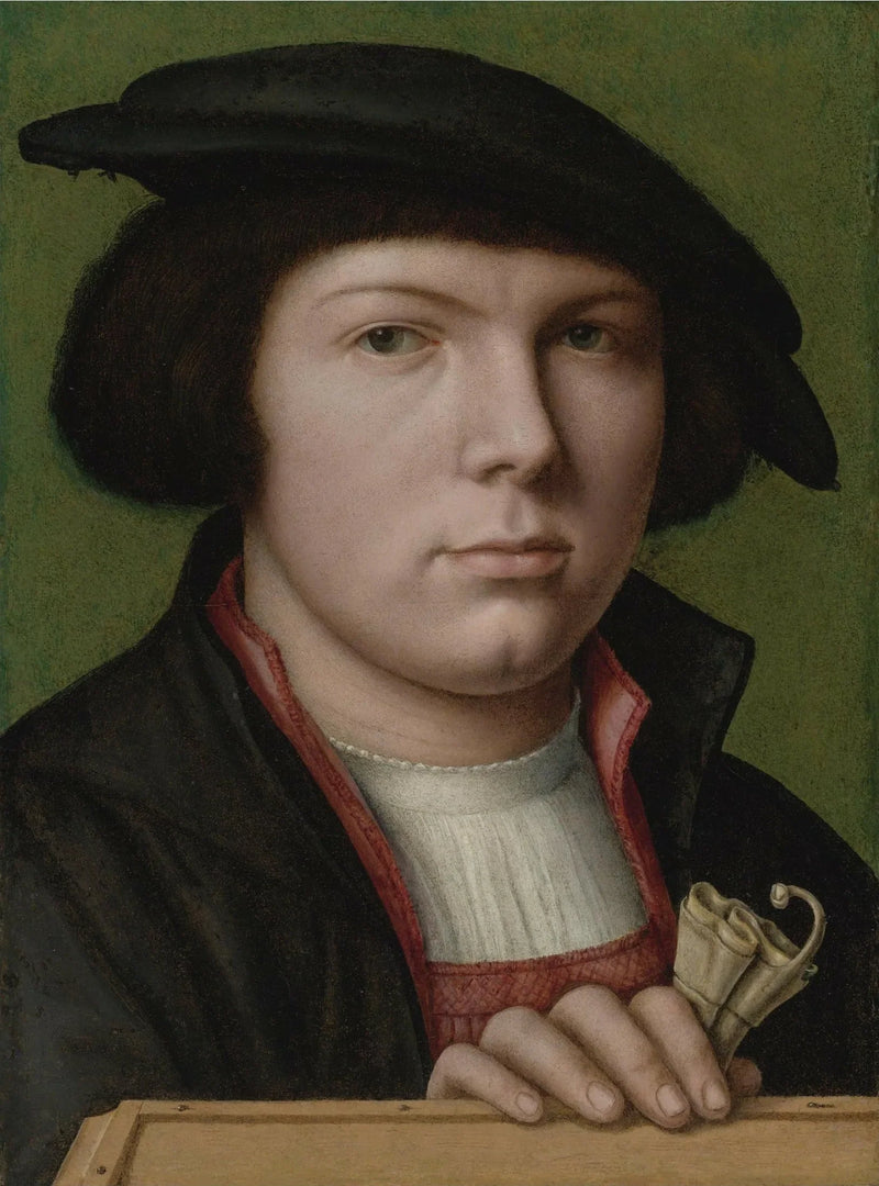 Portret van een jonge man - Joos van Cleve