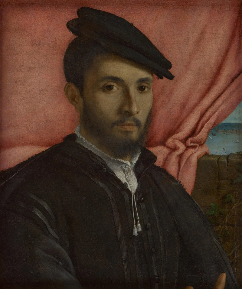Portret van een jonge man - Lorenzo Lotto