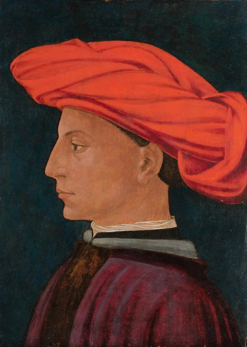 Portret van een jonge man - Masaccio