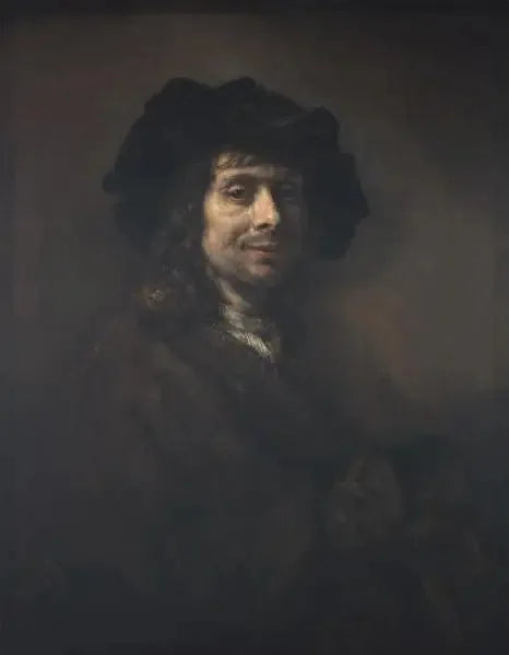 Portret van een jonge man, misschien een kunstenaar - Rembrandt