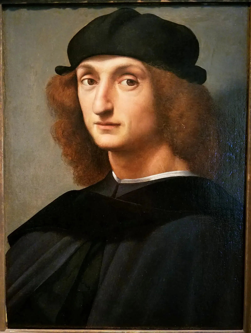 Portret van een jonge man - Raphael Sanzio