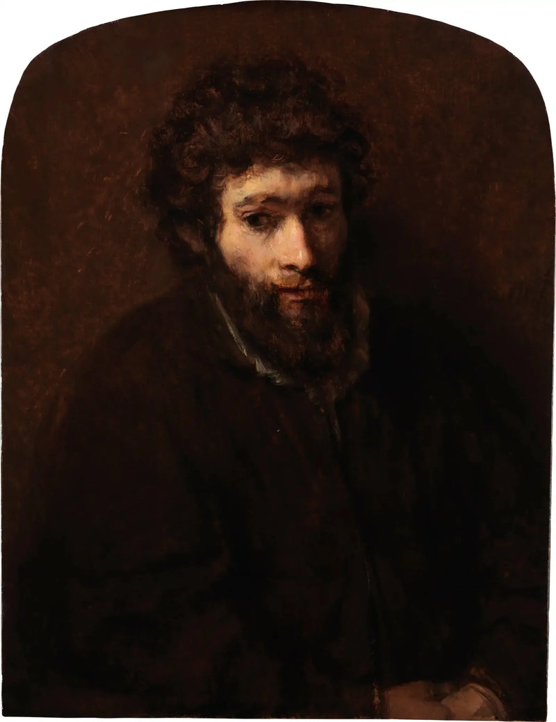 Portret van een jonge man - Rembrandt
