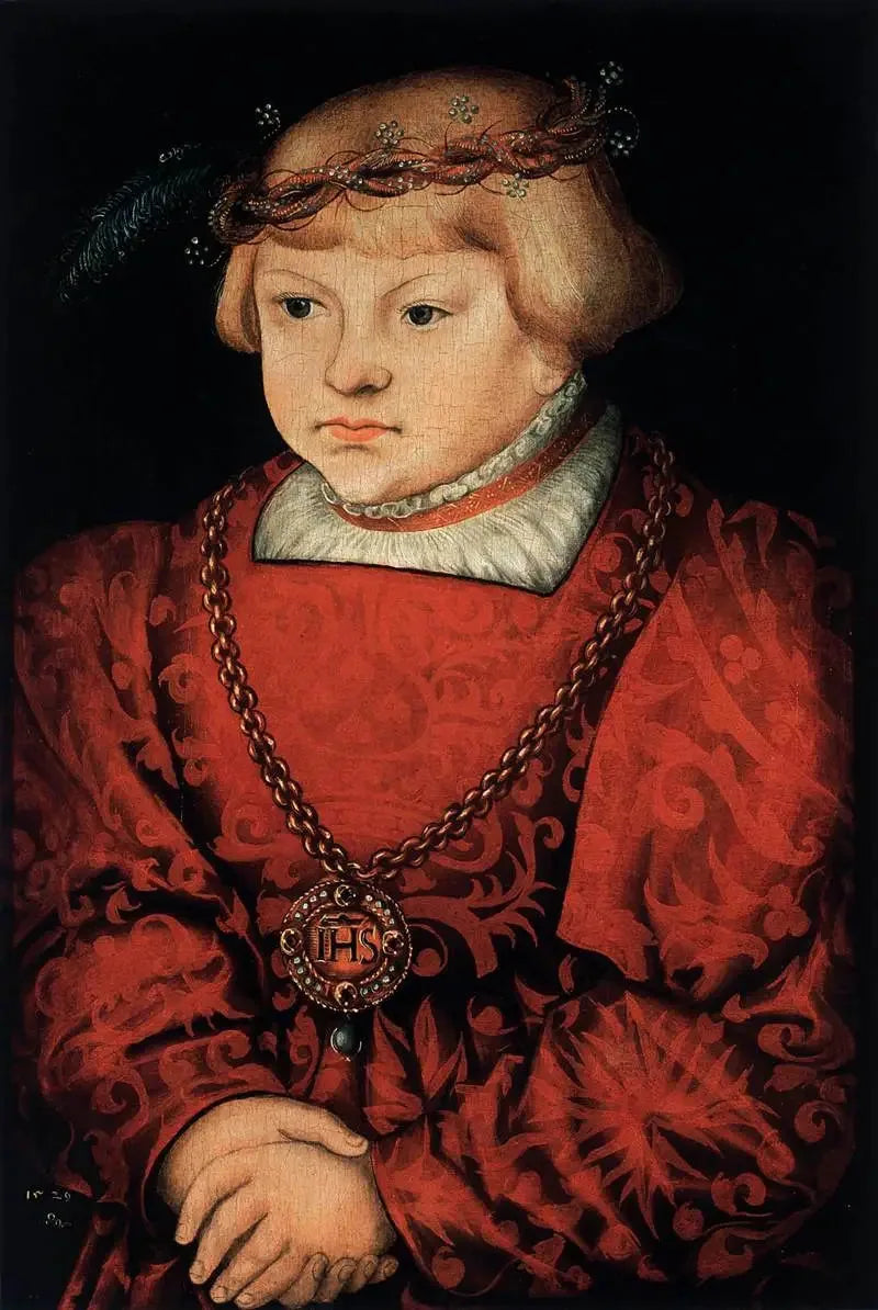Portret van een jonge prins - Lucas Cranach de Oudere