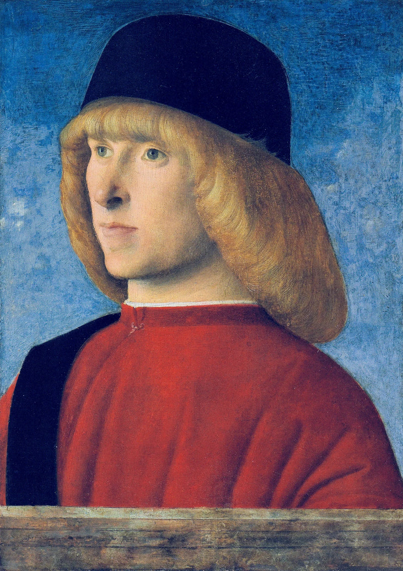 Portret van een jonge senator - Giovanni Bellini