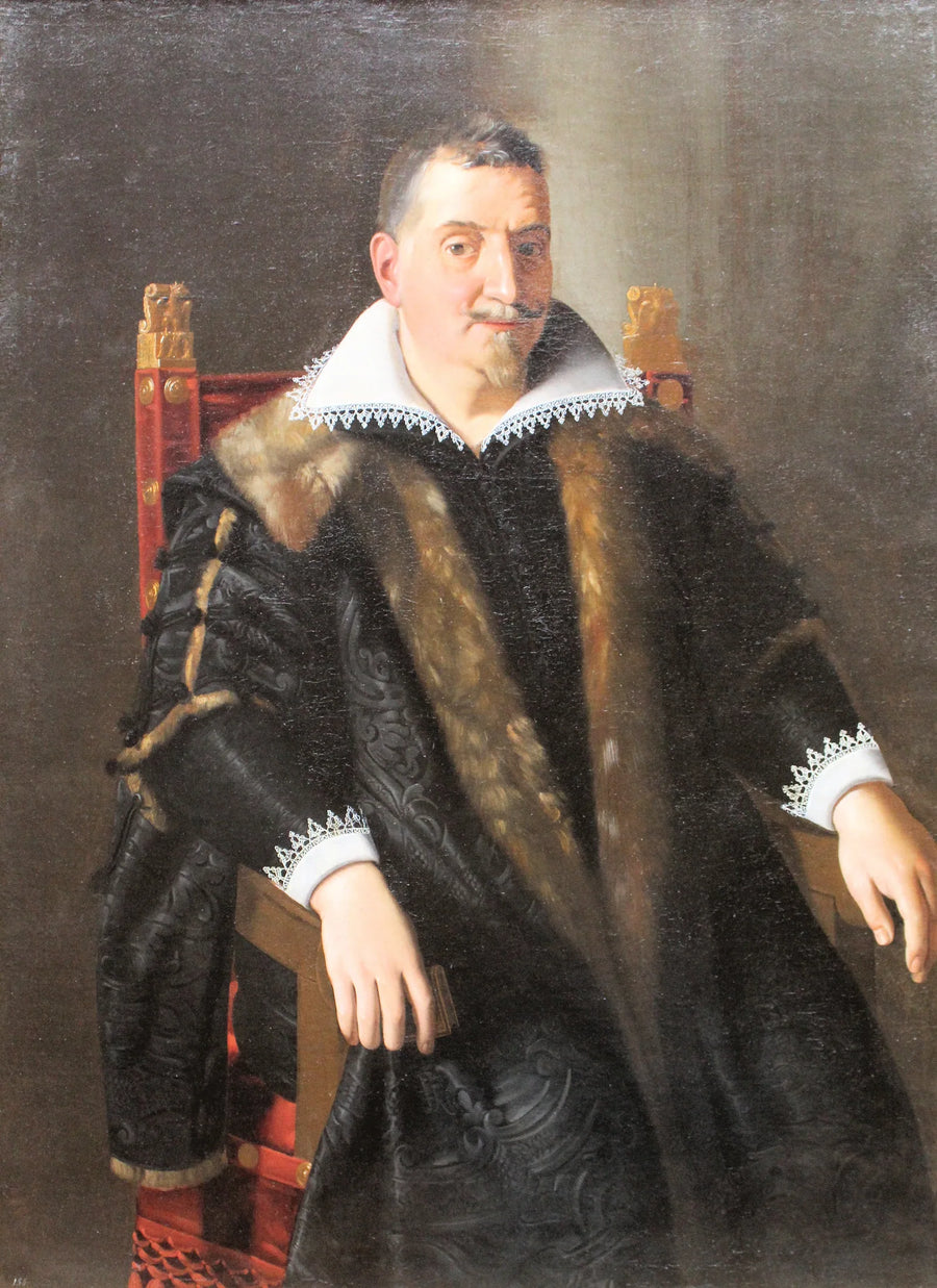 Portret van een lid van de familie Mattei - Pietro da Cortona