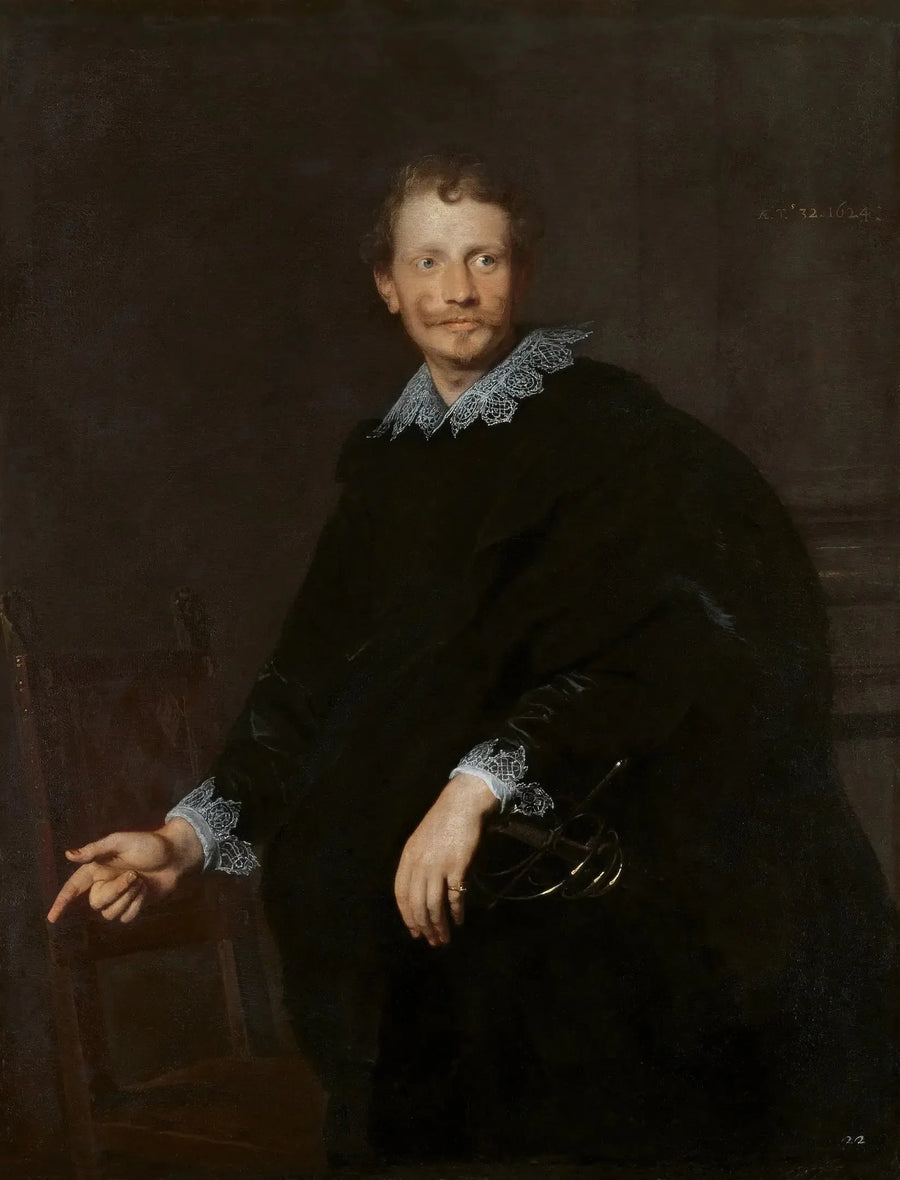 Portret van een Genoese edelman, 1624 - Antoine van Dyck

Source:
Portrait d'un noble génois, 1624 - Antoine van Dyck