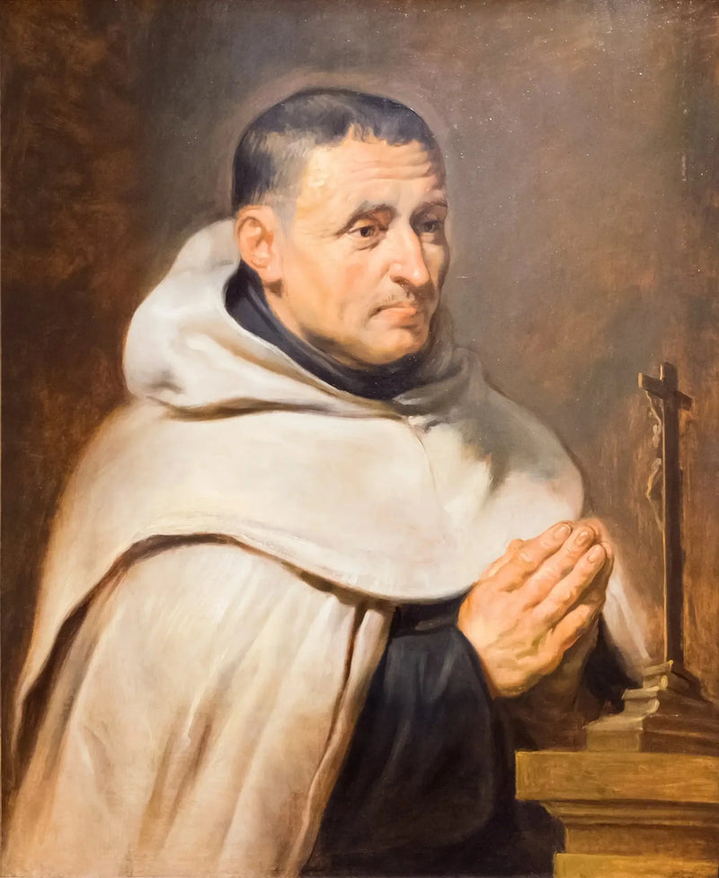 Portret van een karmelieten prior - Peter Paul Rubens