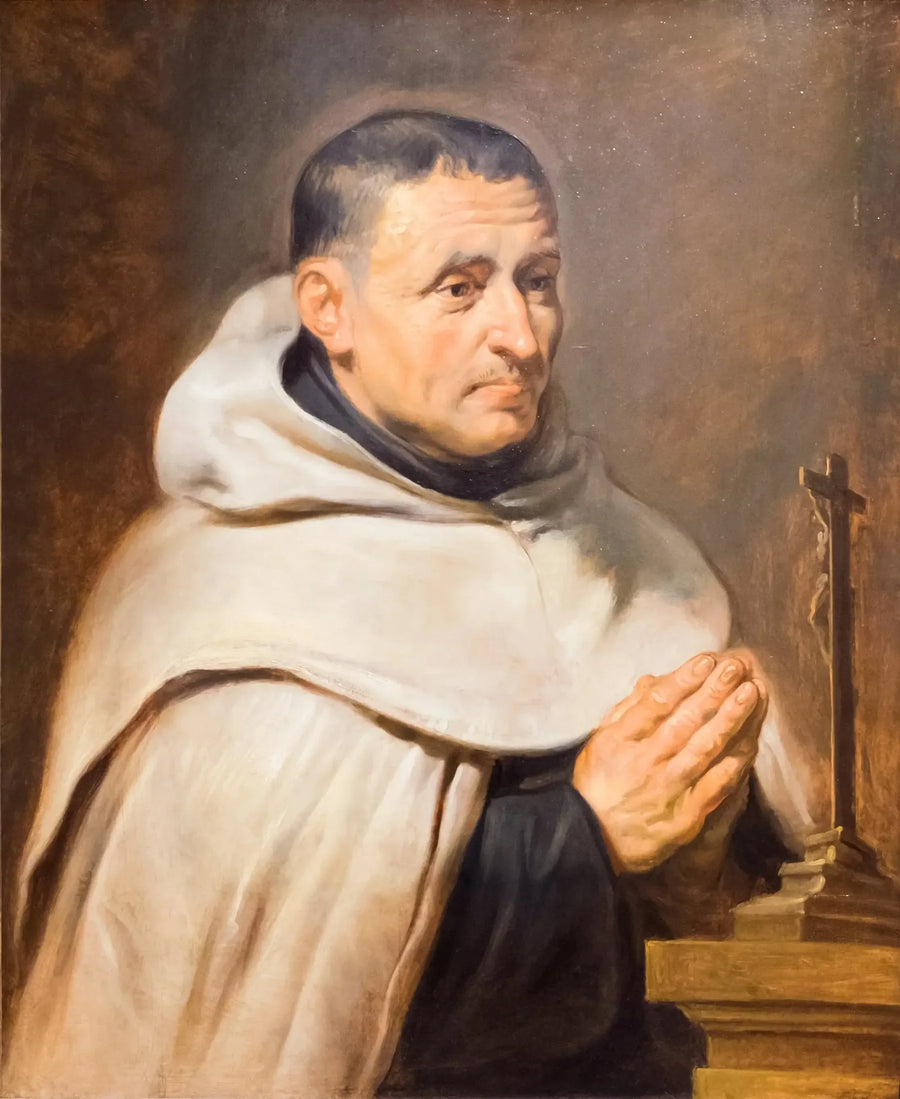 Portret van een karmelieten prior - Peter Paul Rubens