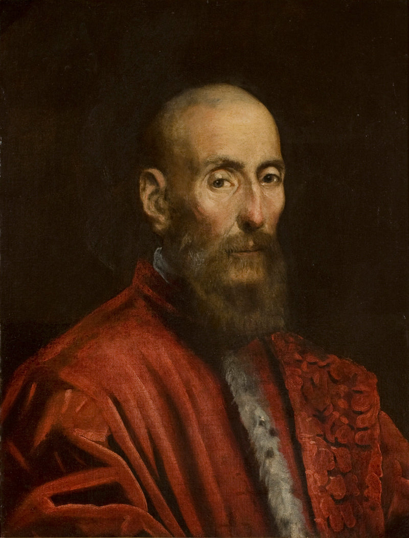 Portret van een senator - Jacopo Tintoretto