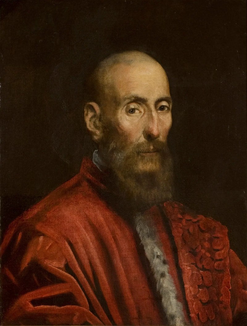 Portret van een senator - Jacopo Tintoretto