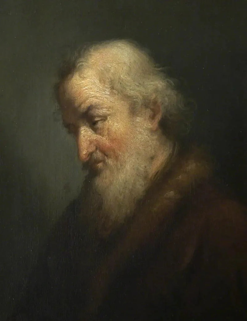 Portret van een oude man - Rembrandt