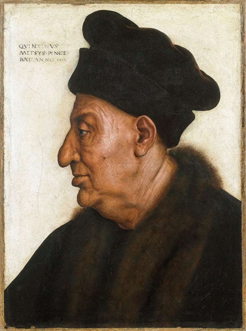 Portret van een oude man - Quentin Metsys