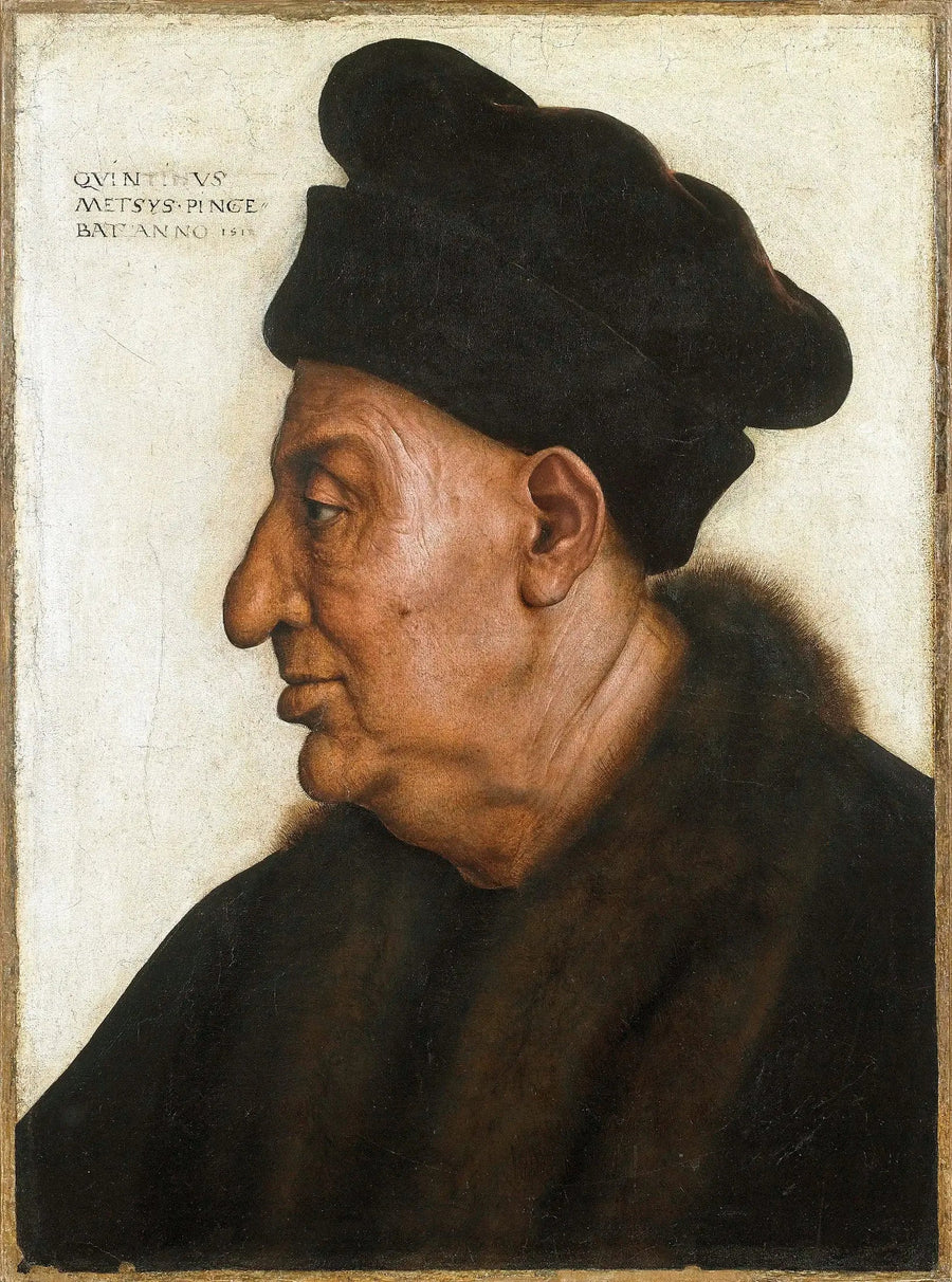 Portret van een oude man - Quentin Metsys